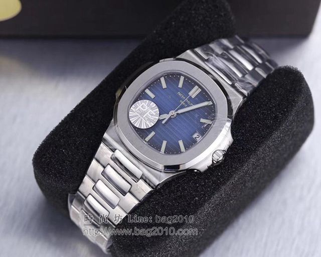 PATEK PHILIPPE手錶 最薄的鋼表之王5711鸚鵡螺 百達翡麗自動上鏈男表 百達翡麗高端男士腕表  hds1674